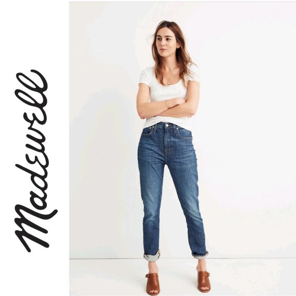 Madewell Denim - MADEWELL The High-Rise Slim Boyjean Eco Edition 31